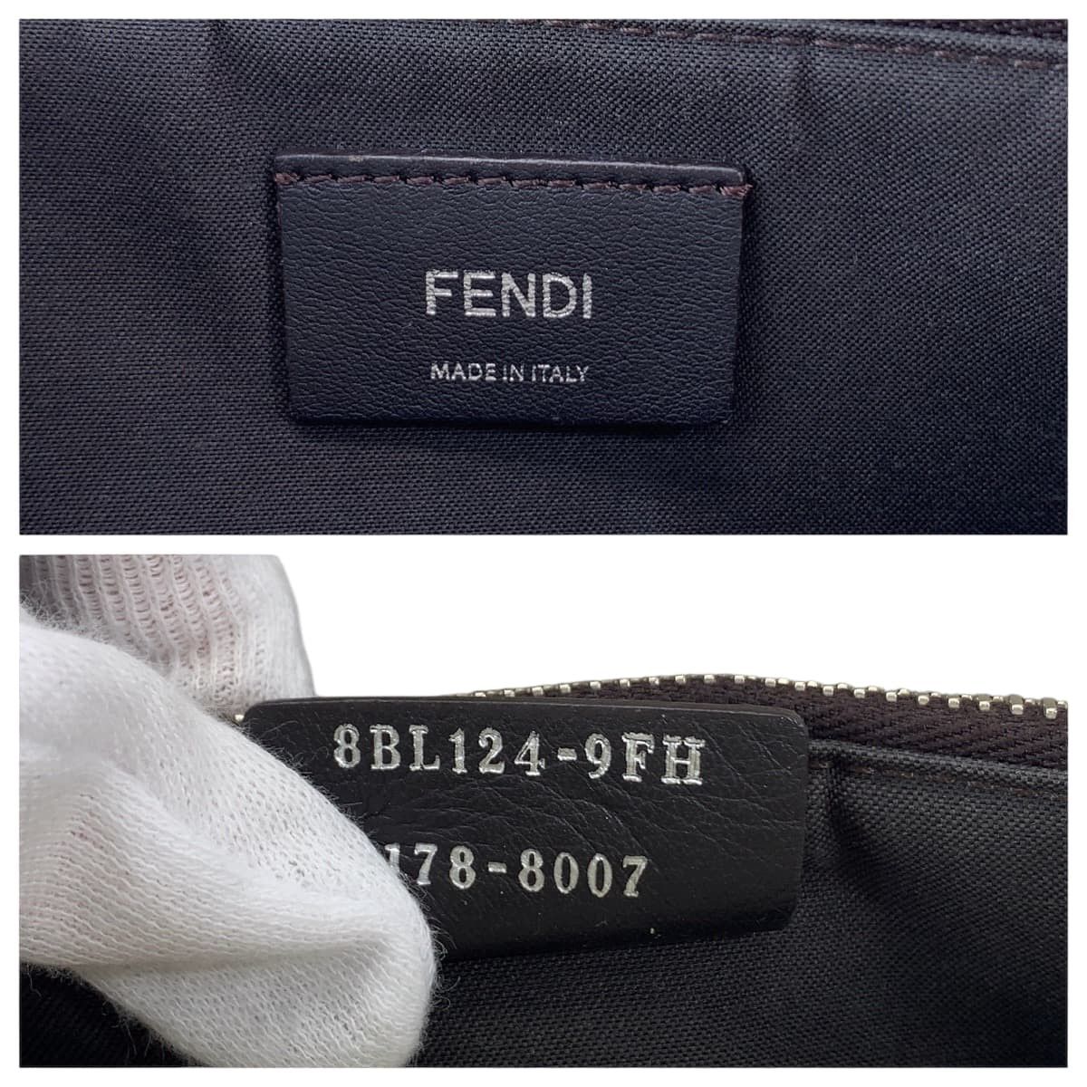 Fendi Fendi Fendi By The Way Leather Shoulder Bag Leather Crossbody Bag 408774 in Very Good Condition Size ONE SIZE - 4 Thumbnail
