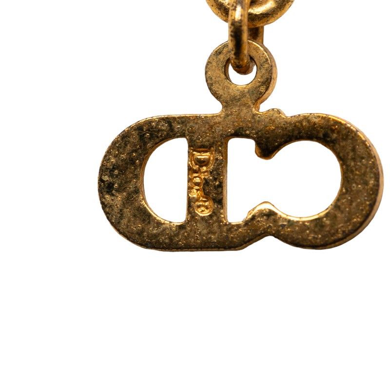 Dior Dior Dior Shell Heart Gold Necklace Metal Necklace in Very Good Condition Size ONE SIZE - 6 Thumbnail