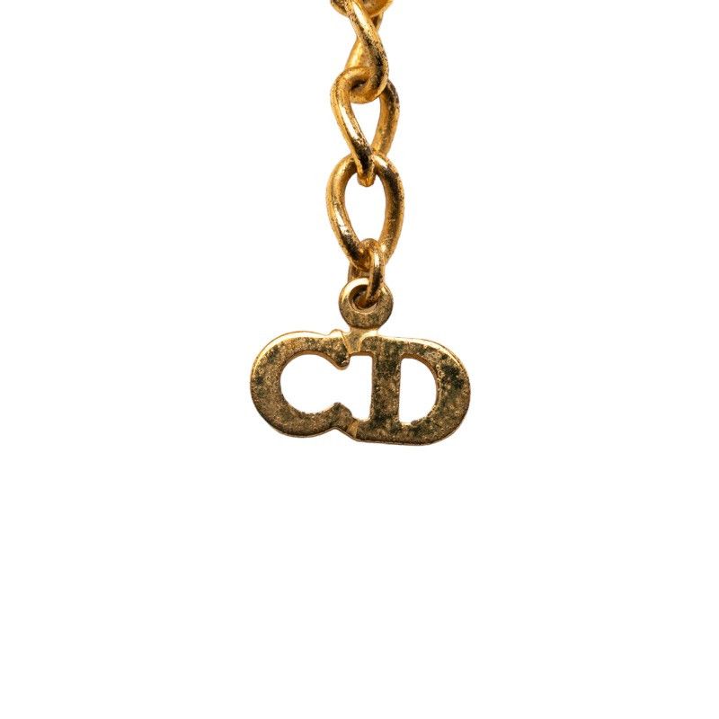 Dior Dior Dior Shell Heart Gold Necklace Metal Necklace in Very Good Condition Size ONE SIZE - 5 Thumbnail