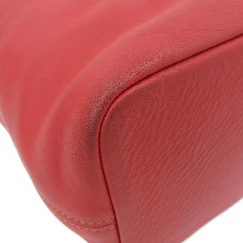 Other Other Sonia Rykiel Leather Tote Bag Red Leather Tote Bag in Great Condition Size ONE SIZE - 4 Thumbnail