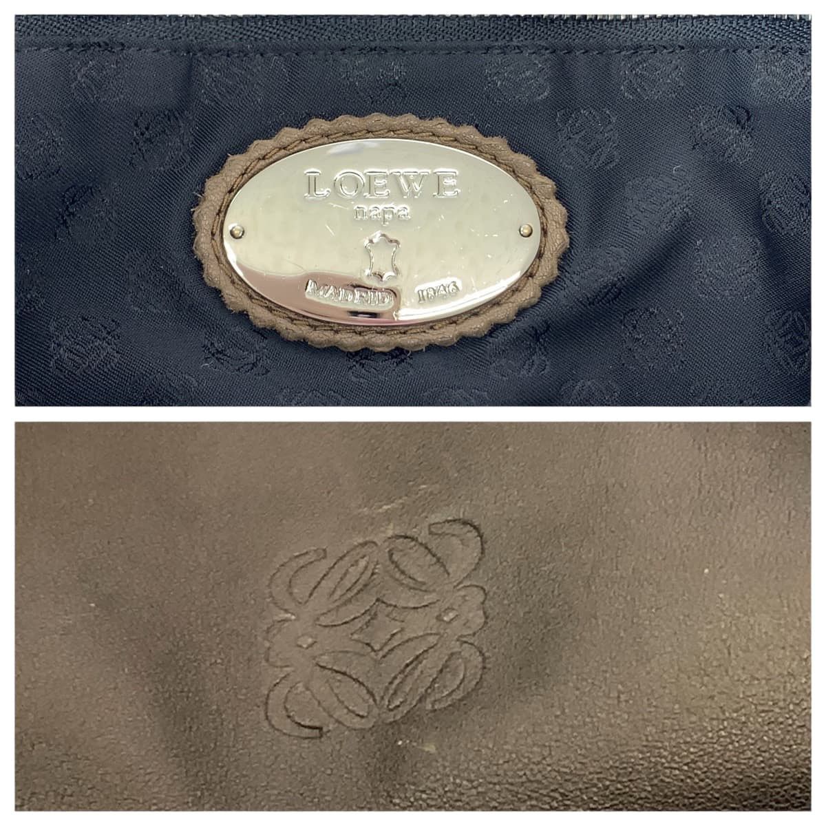 Loewe Loewe Loewe Leather Flamenco Anagram Shoulder Bag Leather Crossbody Bag Size ONE SIZE - 4 Thumbnail