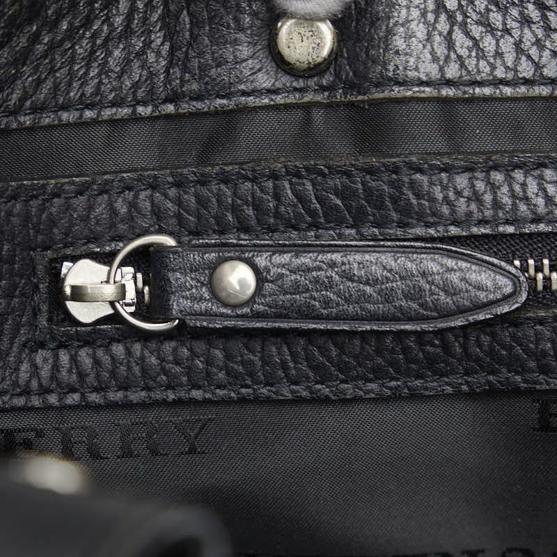 Burberry Burberry Burberry Nova Check Canvas Leather Tote Bag Canvas Tote Bag in Very Good Condition Size ONE SIZE - 7 Thumbnail