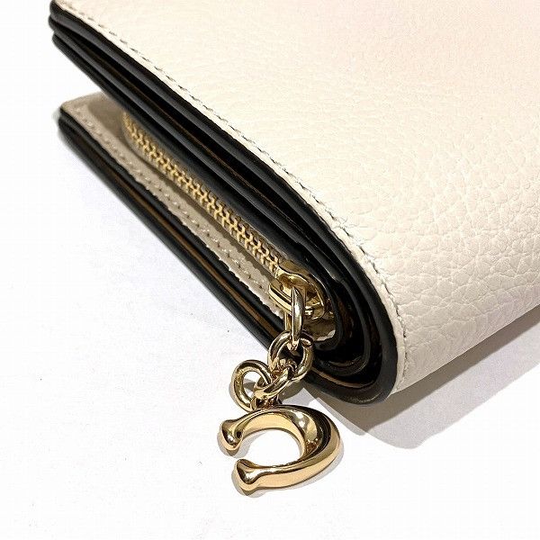 Coach Coach Coach Leather Snap Wallet C2862 Leather Short Wallet C2862 in Great Condition Size ONE SIZE - 3 Thumbnail