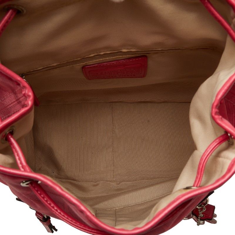 Coach Coach Coach Signature Canvas Enamel Backpack F16548 Canvas Backpack F16548 in Good Condition Size ONE SIZE - 7 Thumbnail