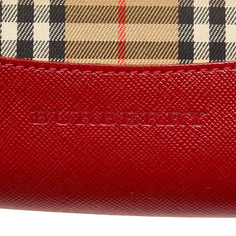 Burberry Burberry Burberry Nova Check Shadow Horse Canvas Leather Tote Bag Canvas Tote Bag in Great Condition Size ONE SIZE - 8 Thumbnail