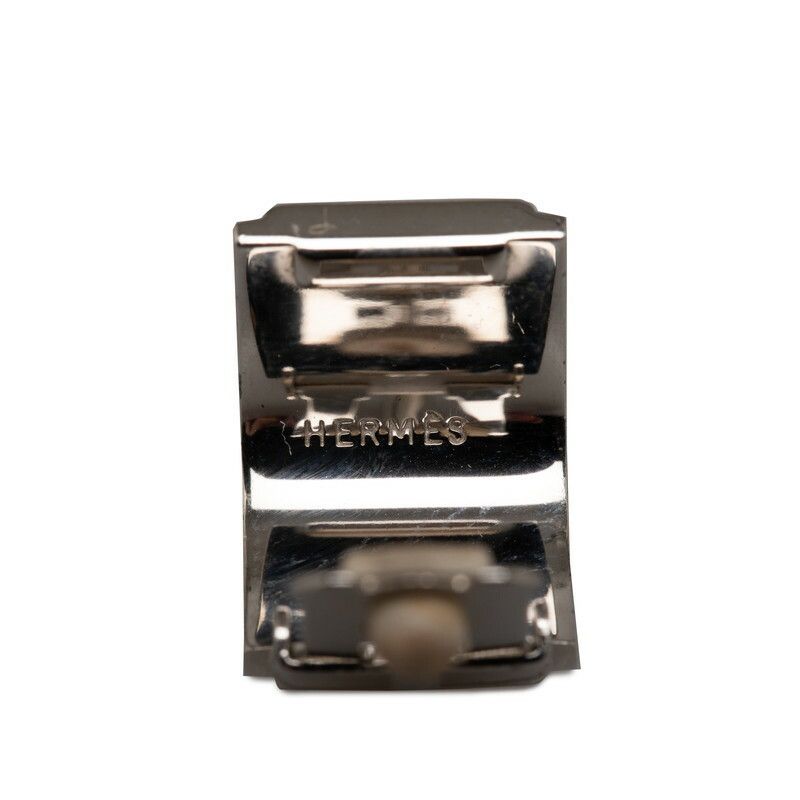 Hermes Hermes Hermes Enamel Metal Earrings Clip-On/Stud Metal Earrings in Great Condition Size ONE SIZE - 3 Thumbnail