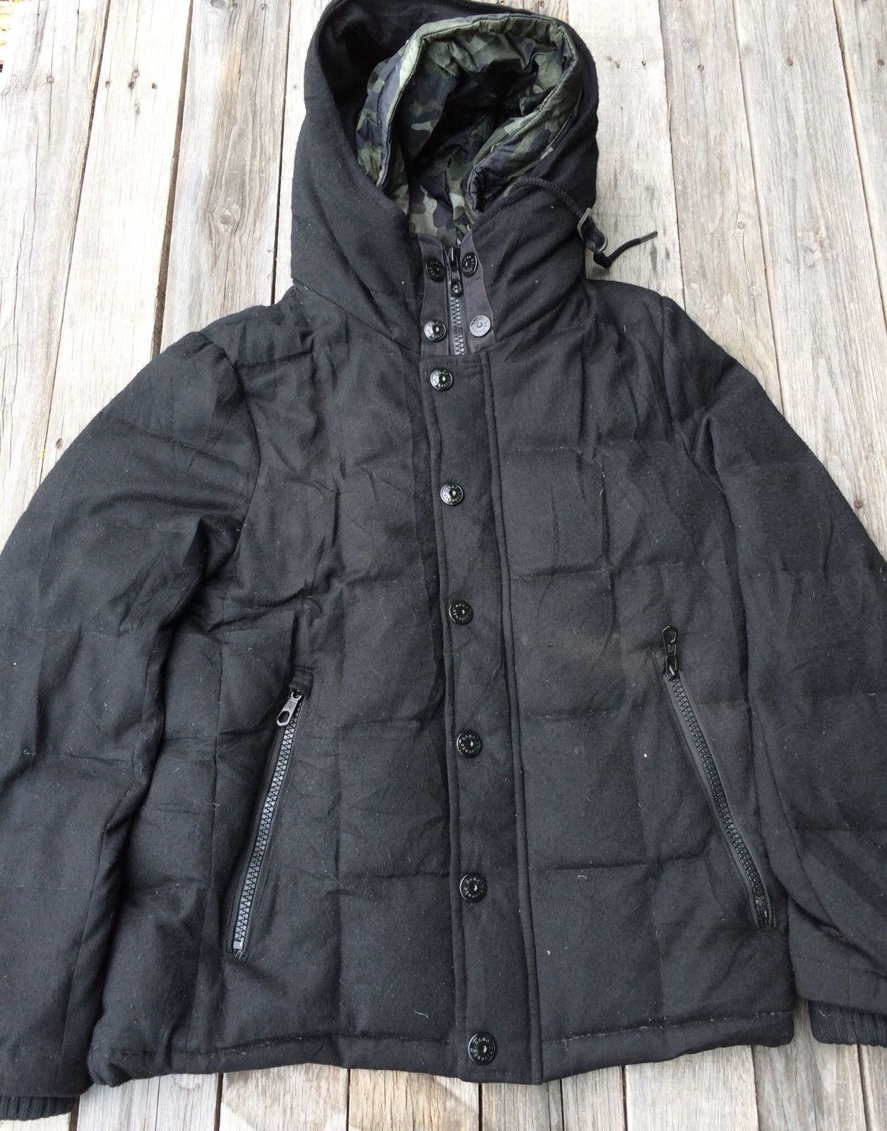 Japanese Brand × NANO universe Nishikawa Down Jacket Nano Universe Designer Puffer Hoodie Size US M / EU 48-50 / 2 - 1 Thumbnail