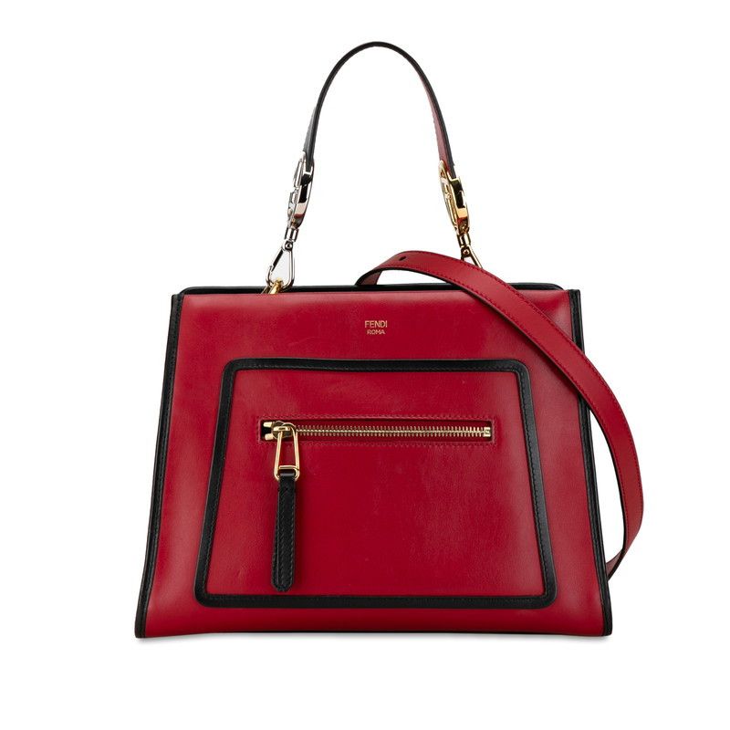 Fendi Fendi Fendi Runaway Small Leather Handbag 8BH344 Leather Handbag 8BH344 Size ONE SIZE - 2 Thumbnail