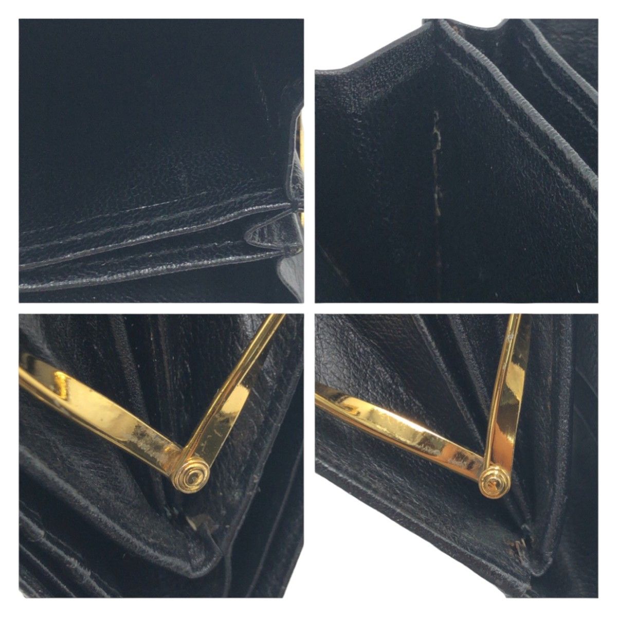 Yves Saint Laurent Yves Saint Laurent Yves Saint Laurent Leather Compact Wallet Leather Short Wallet in Very Good Condition Size ONE SIZE - 7 Thumbnail