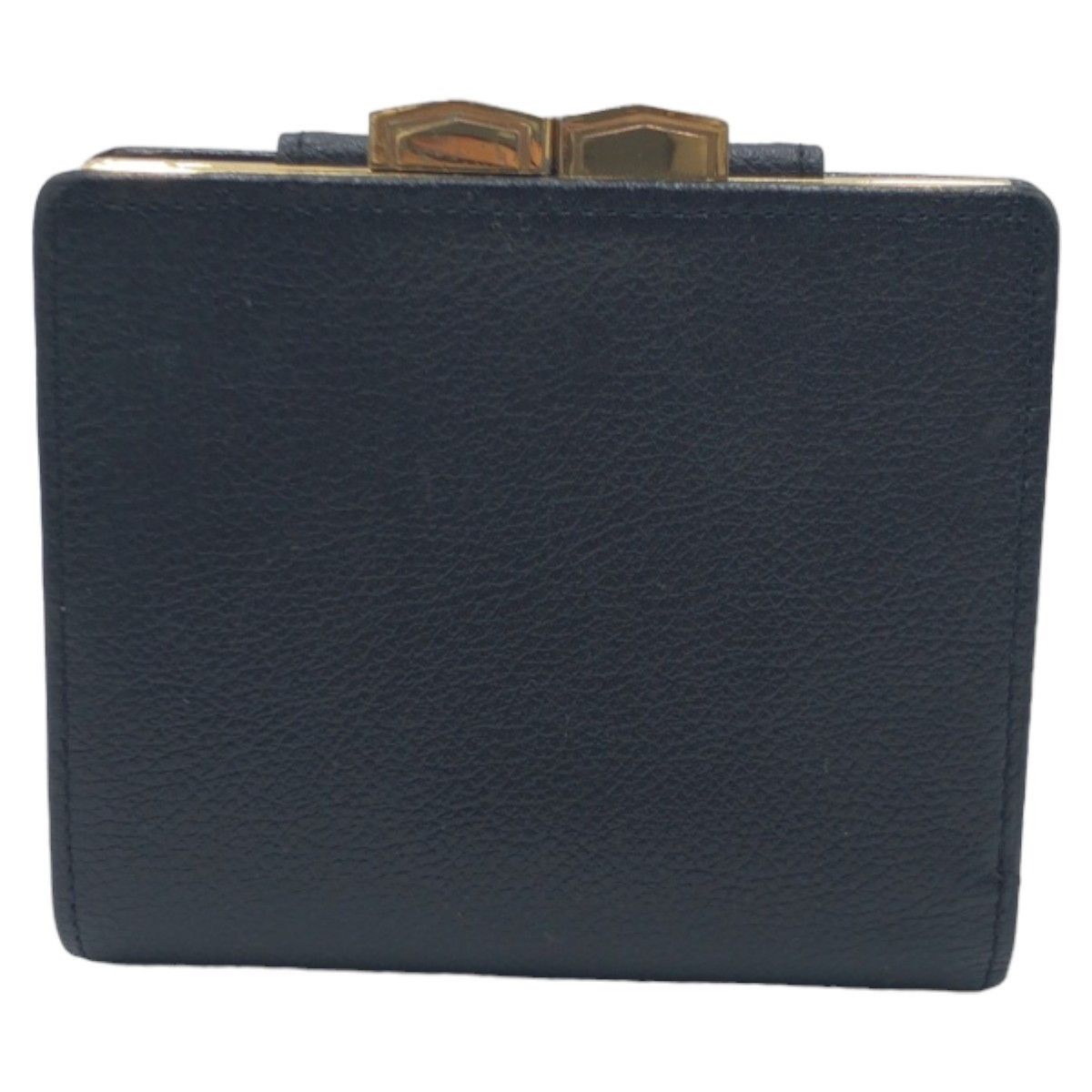 Yves Saint Laurent Yves Saint Laurent Yves Saint Laurent Leather Compact Wallet Leather Short Wallet in Very Good Condition Size ONE SIZE - 2 Thumbnail