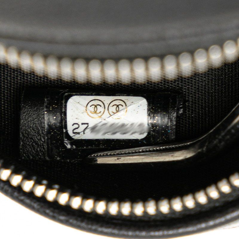 Chanel Chanel Chanel Camellia Round Mini Chain Shoulder Bag Leather Crossbody Bag in Great Condition Size ONE SIZE - 8 Thumbnail