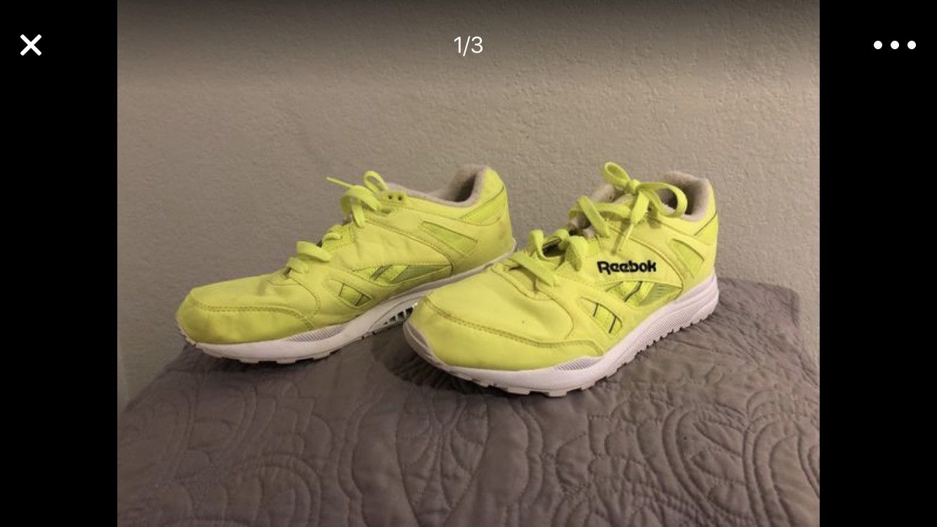 Reebok ventilator solar yellow online