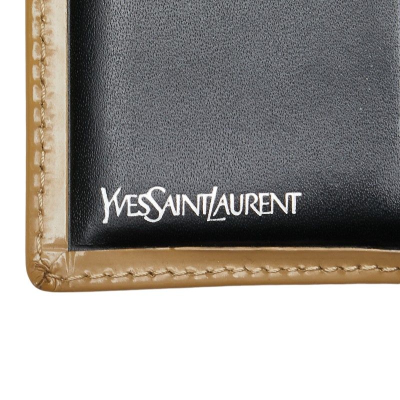 Yves Saint Laurent Yves Saint Laurent Yves Saint Laurent Leather Bifold Wallet Leather Short Wallet in Very Good Condition Size ONE SIZE - 10 Thumbnail