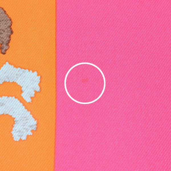 Hermes Hermes Hermes Silk Scarf Carre 90 Orange Canvas Scarf 75111 in Great Condition Size ONE SIZE - 6 Thumbnail