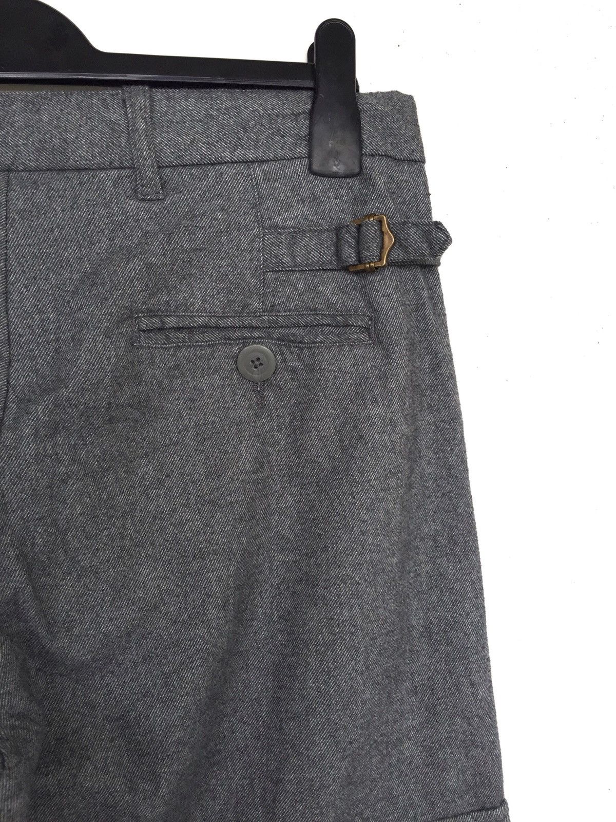 JUN MEN Junmen Japan Grey Six Pockets Slim Fit Cargo Pants Size US 34 / EU 50 - 6 Thumbnail