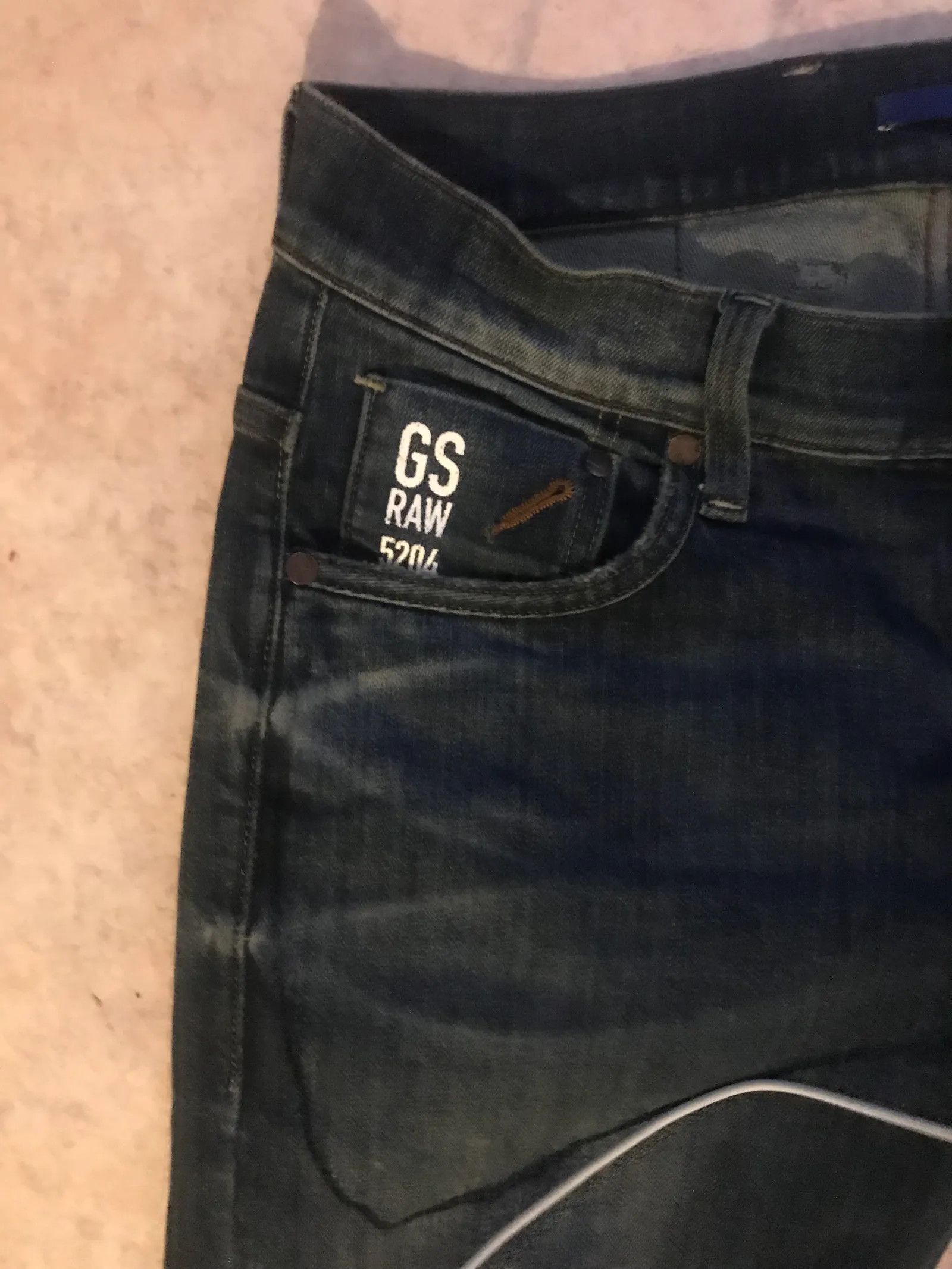 G-Star G STAR RAW G-stat raw Jeans Size US 30 / EU 46 - 2 Thumbnail