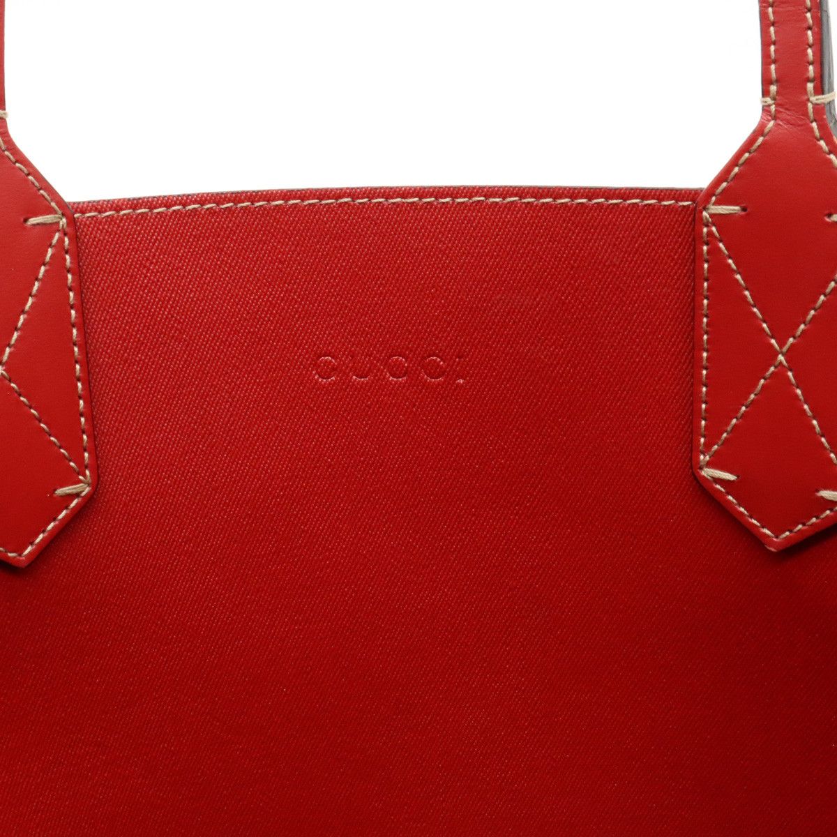 Gucci Gucci Gucci GG Supreme Tote Bag Reversible PVC Leather Plastic Tote Bag 372618 in Very Good Condition Size ONE SIZE - 6 Thumbnail