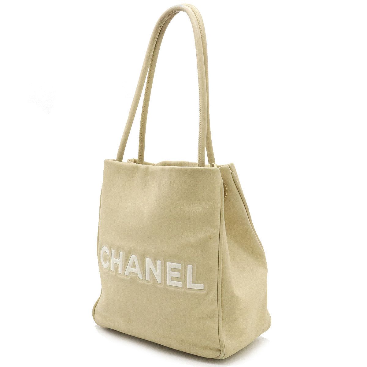 Chanel Chanel Chanel Camellia Logo Leather Tote Bag A20856 Leather Tote Bag A20856 in Very Good Condition Size ONE SIZE - 2 Thumbnail