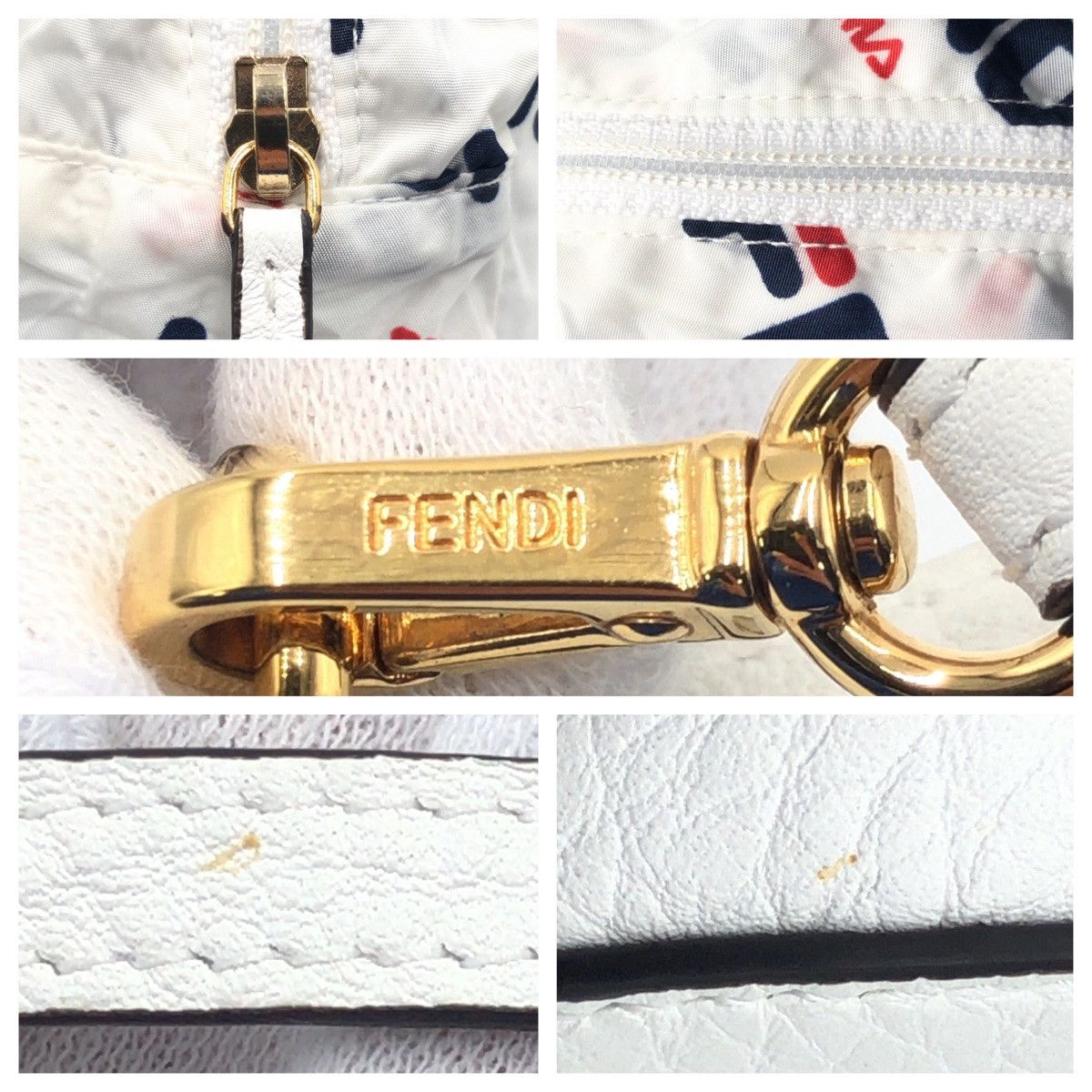 Fendi Fendi Fendi Nylon Backpack with Pouch Canvas Backpack 405209 in Very Good Condition Size ONE SIZE - 5 Thumbnail