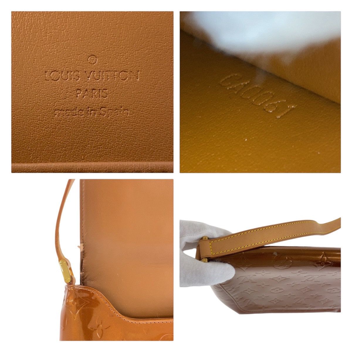 Louis Vuitton Louis Vuitton Louis Vuitton Vernis Thompson Street Shoulder Bag Leather Crossbody Bag M91124 in Very Good Condition Size ONE SIZE - 4 Thumbnail