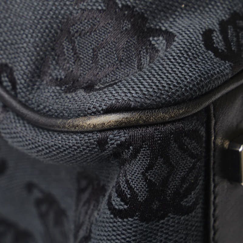 Loewe Loewe Loewe Anagram Canvas Leather Mini Boston Handbag Canvas Handbag in Very Good Condition Size ONE SIZE - 6 Thumbnail