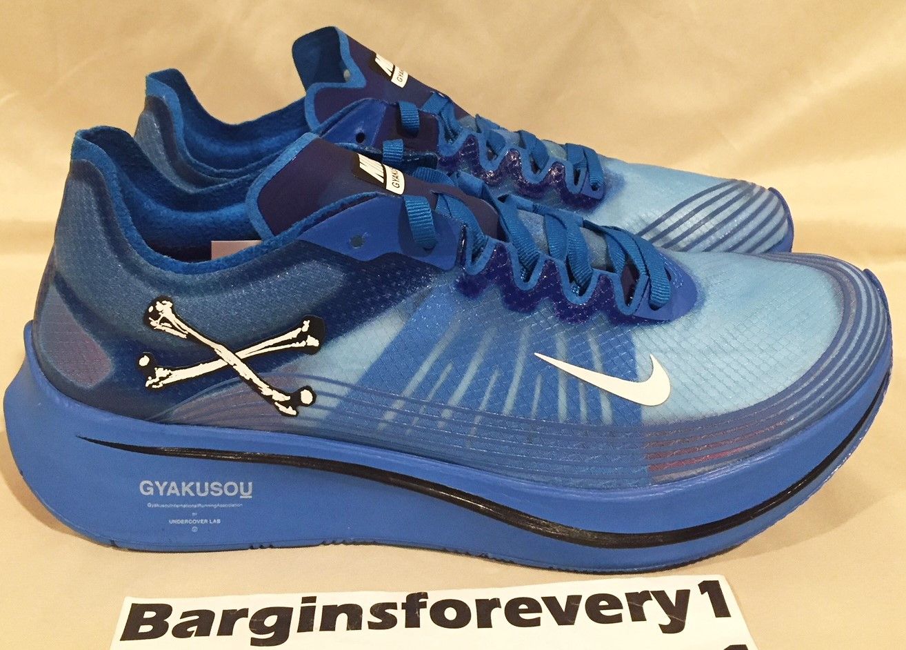 nike zoom fly undercover gyakusou blue
