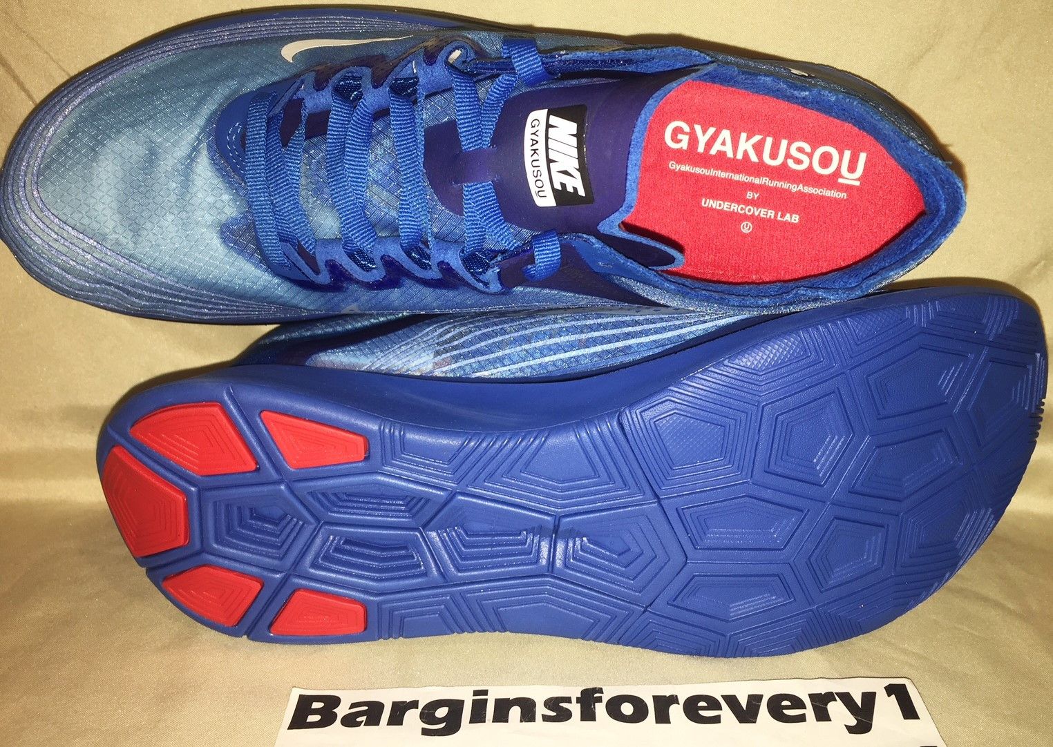 nike zoom fly undercover gyakusou blue