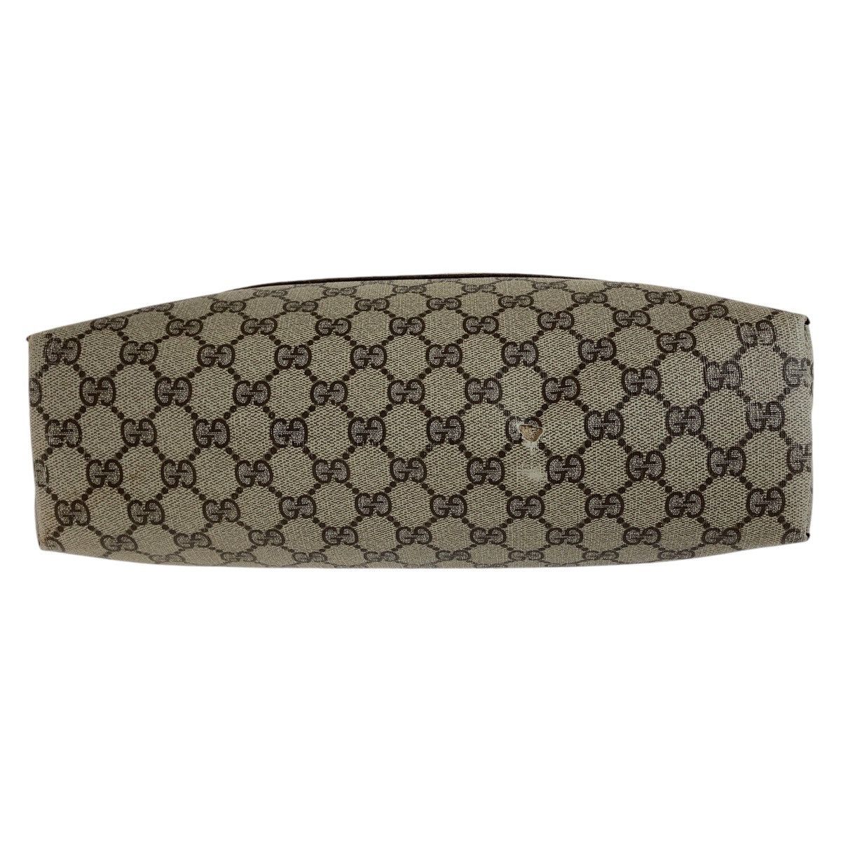 Gucci Gucci Gucci GG Supreme Canvas Leather Tote Shoulder Bag Canvas Tote Bag 39 02 003 in Very Good Condition Size ONE SIZE - 6 Thumbnail