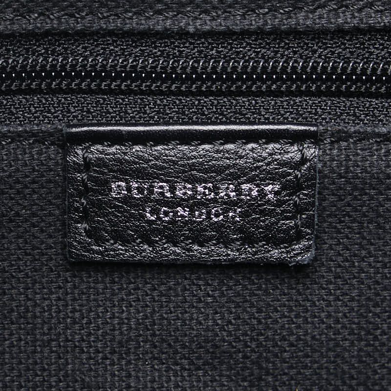 Burberry Burberry Burberry Nova Check Leather Shoulder Bag Leather Shoulder Bag in Very Good Condition Size ONE SIZE - 7 Thumbnail