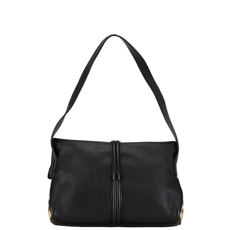 Burberry Burberry Burberry Nova Check Leather Shoulder Bag Leather Shoulder Bag in Very Good Condition Size ONE SIZE - 3 Thumbnail