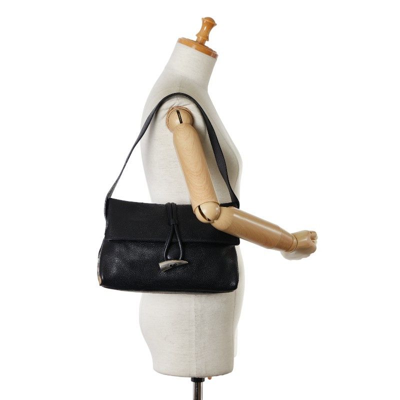 Burberry Burberry Burberry Nova Check Leather Shoulder Bag Leather Shoulder Bag in Very Good Condition Size ONE SIZE - 9 Thumbnail