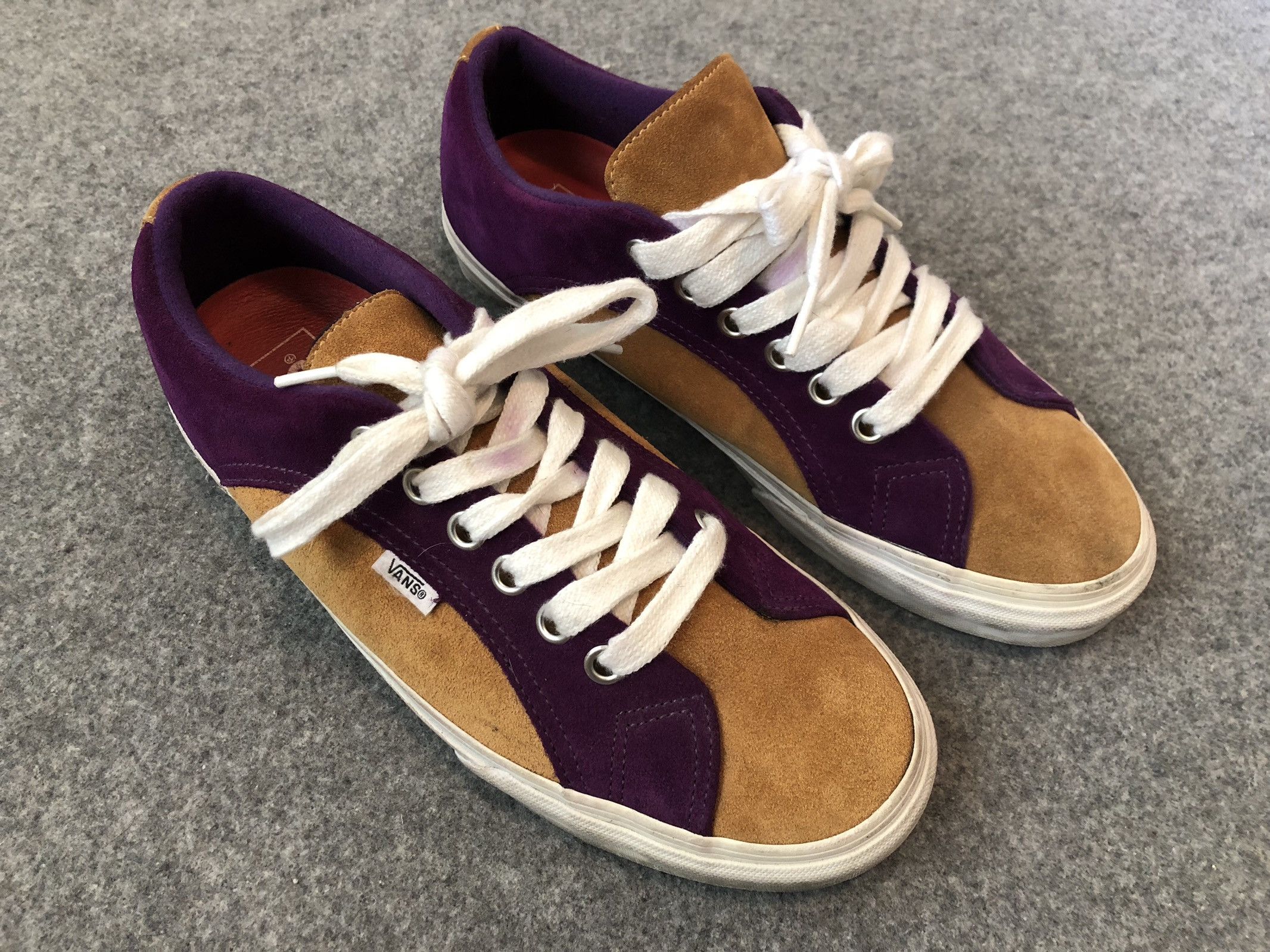 Vans lampin purple sales