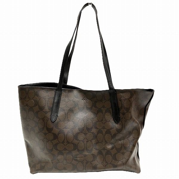 Coach Coach Coach Signature Avenue Tote Bag F67108 Plastic Tote Bag F67108 in Good Condition Size ONE SIZE - 2 Thumbnail