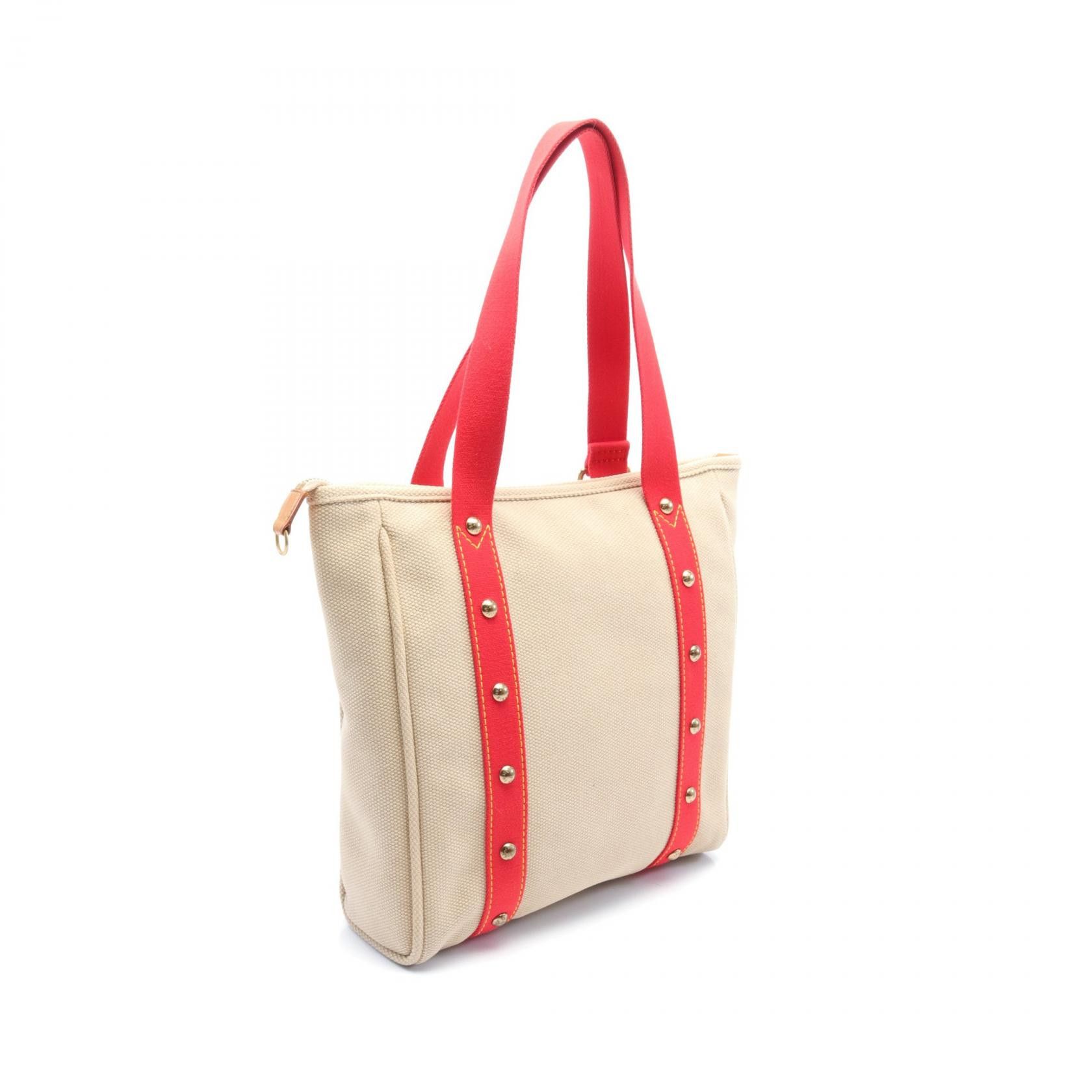Louis Vuitton Louis Vuitton Antigua Cabas MM Canvas Tote Bag M40035 in Very Good Condition Size ONE SIZE - 2 Thumbnail