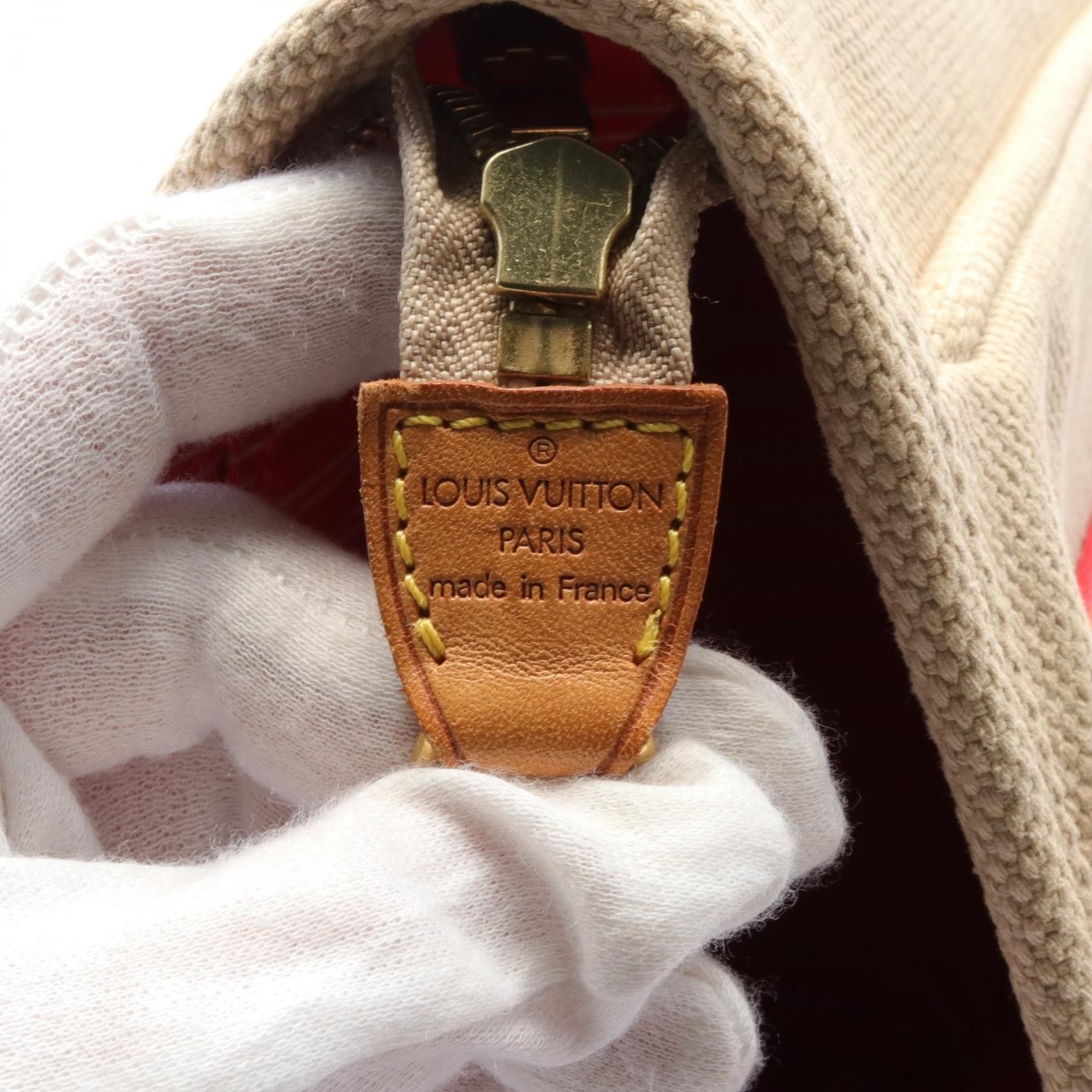 Louis Vuitton Louis Vuitton Antigua Cabas MM Canvas Tote Bag M40035 in Very Good Condition Size ONE SIZE - 4 Thumbnail