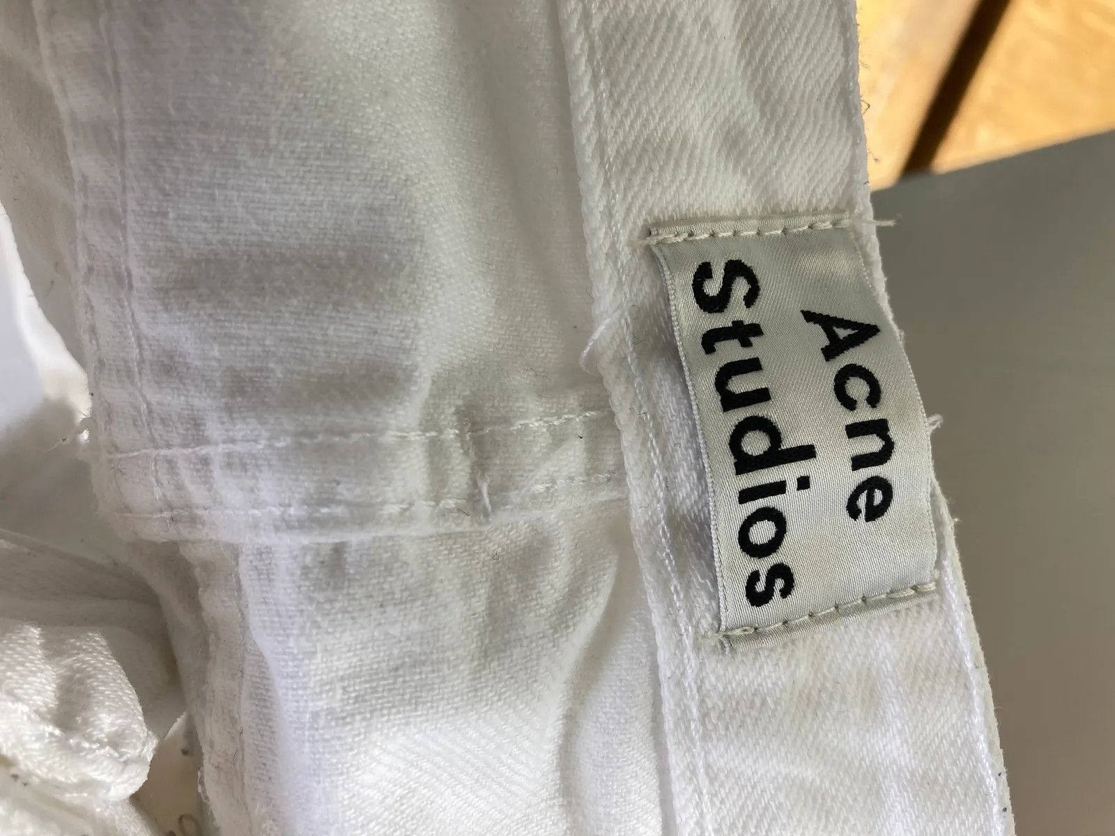 Acne Studios Acne Studios Pop white Jeans Size 32" / US 10 / IT 46 - 3 Thumbnail