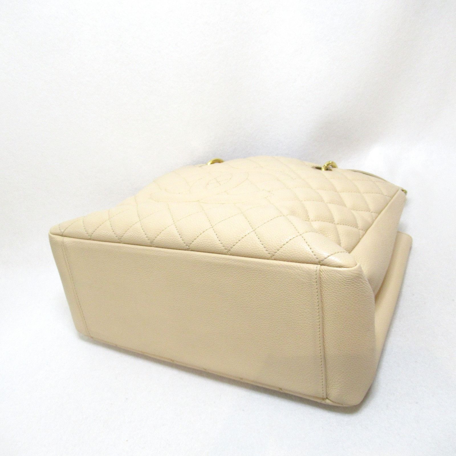 Chanel Chanel CC Caviar Grand Shopping Tote Leather Tote Bag 14188377 in Great Condition Size ONE SIZE - 4 Thumbnail