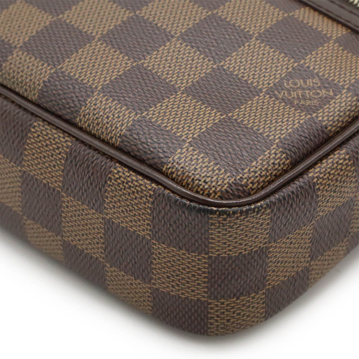 Louis Vuitton Louis Vuitton Louis Vuitton Damier Pochette Macau Clutch N61739 Canvas Clutch Bag N61739 in Very Good Condition Size ONE SIZE - 3 Thumbnail