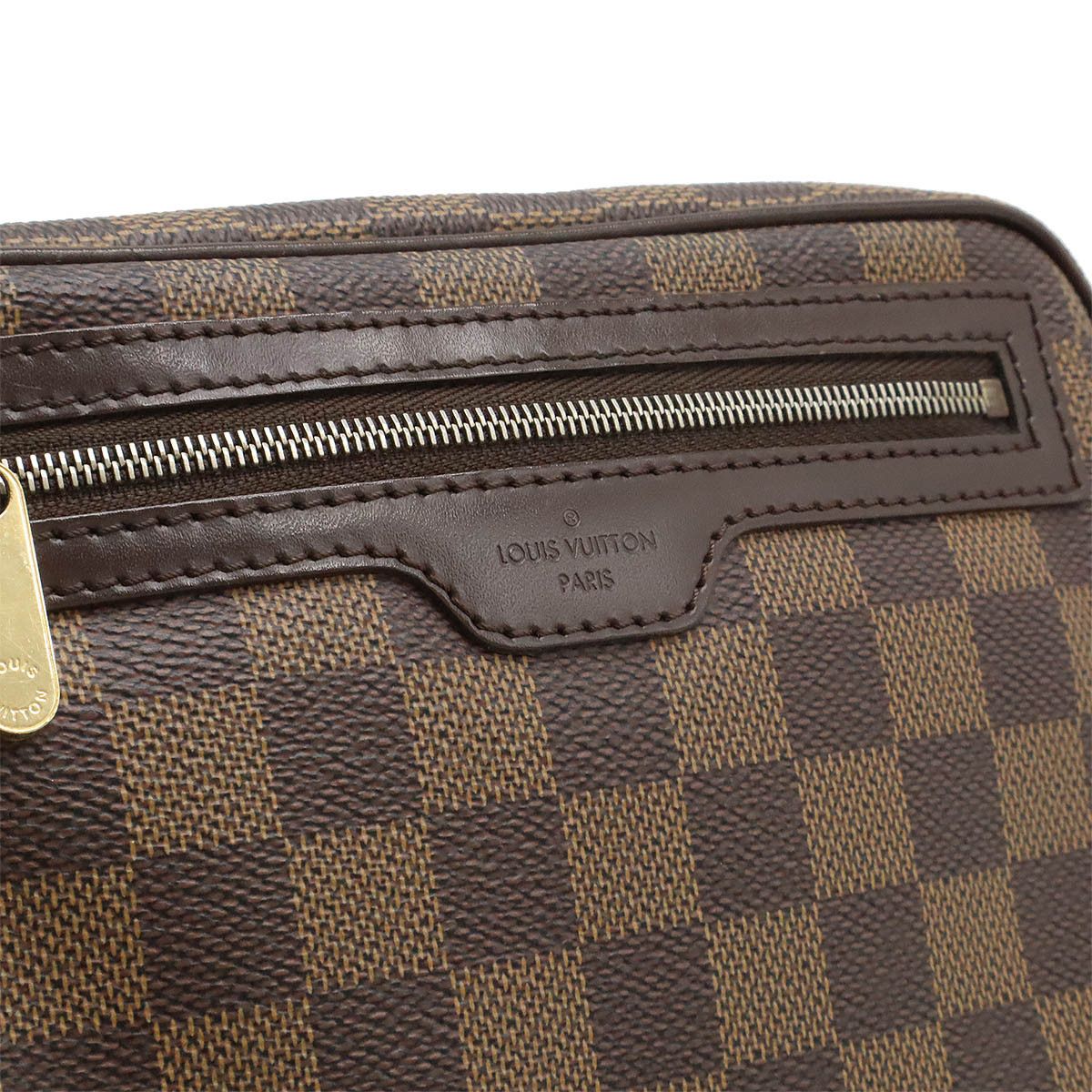 Louis Vuitton Louis Vuitton Louis Vuitton Damier Pochette Macau Clutch N61739 Canvas Clutch Bag N61739 in Very Good Condition Size ONE SIZE - 8 Thumbnail