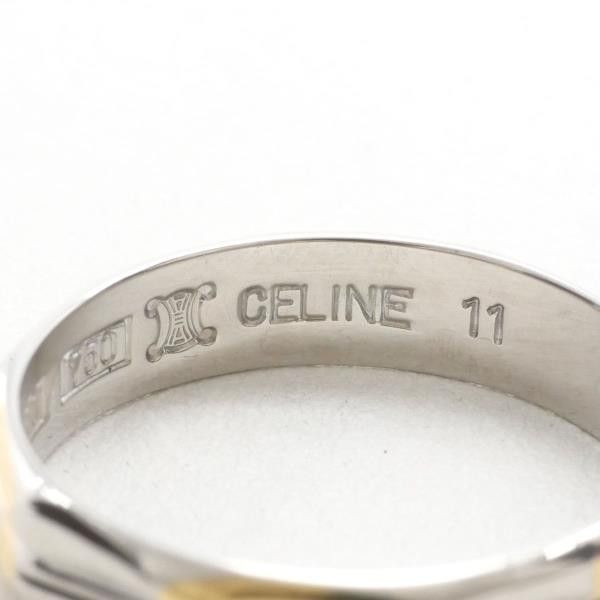 Celine Celine Celine PT850 K18YG Platinum Yellow Gold Ring Metal Ring Size ONE SIZE - 7 Thumbnail