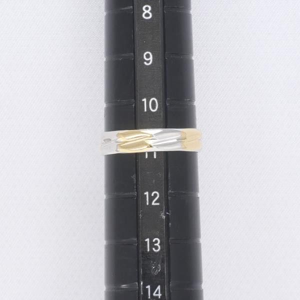 Celine Celine Celine PT850 K18YG Platinum Yellow Gold Ring Metal Ring Size ONE SIZE - 5 Thumbnail