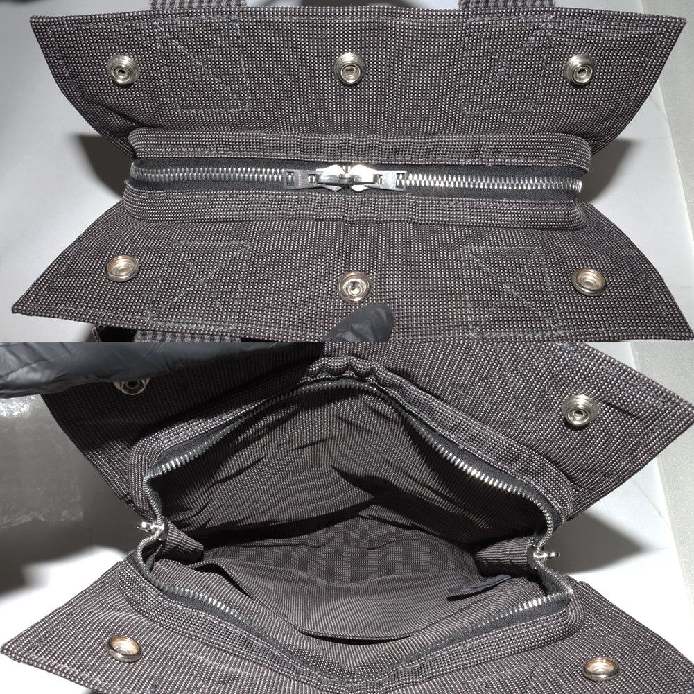 Hermes Hermes Hermes Canvas Backpack Grey Canvas Backpack 2403196 in Great Condition Size ONE SIZE - 4 Thumbnail