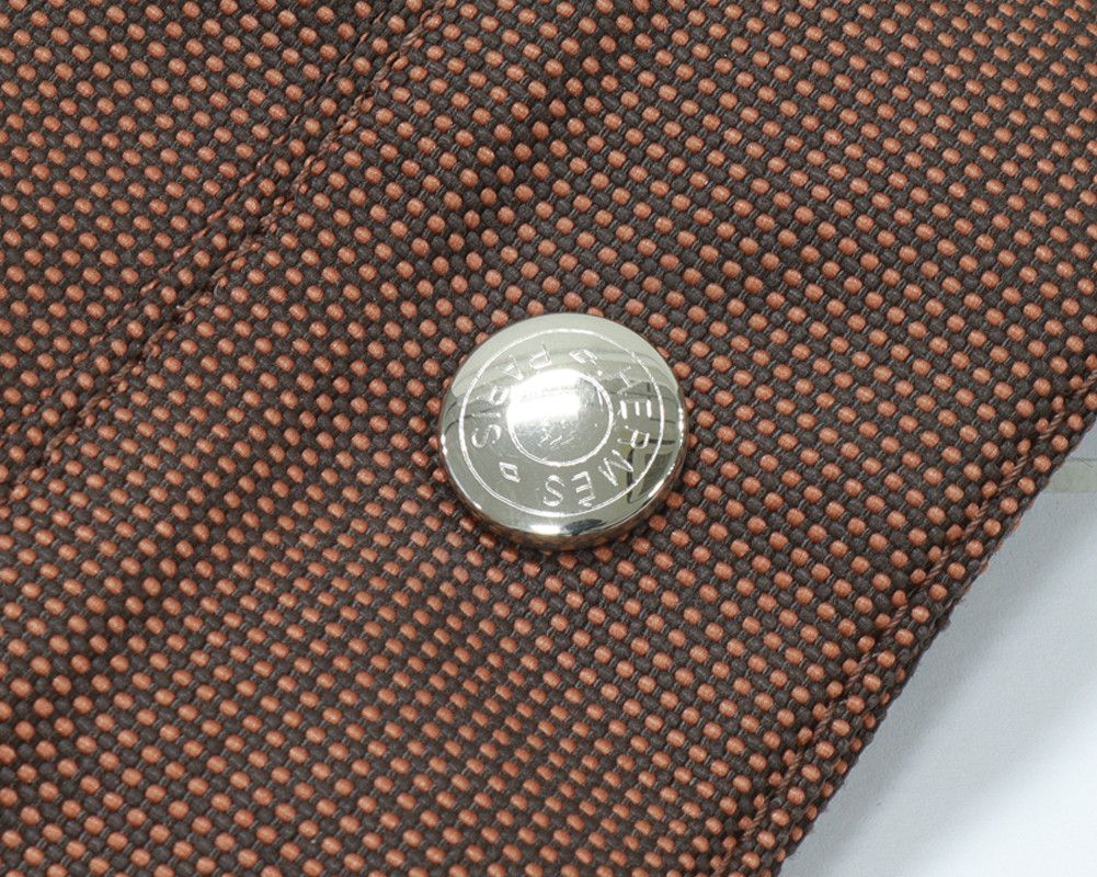 Hermes Hermes Hermes Canvas Tote Bag MM Brown Canvas Tote Bag 2403182 in Great Condition Size ONE SIZE - 6 Thumbnail