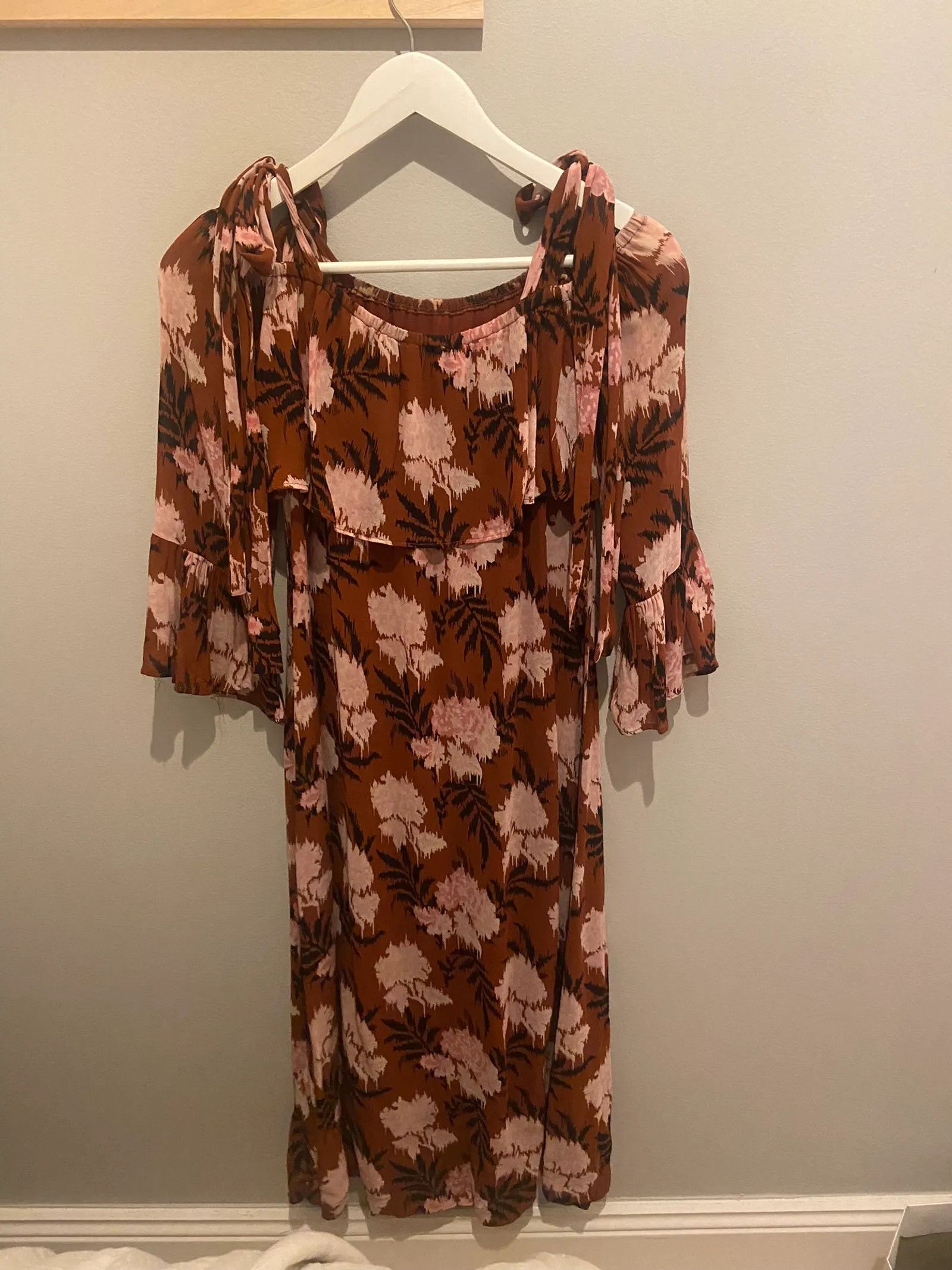 Ganni Ganni Monnette Georgette Dress Size XS / US 0-2 / IT 36-38 - 3 Thumbnail