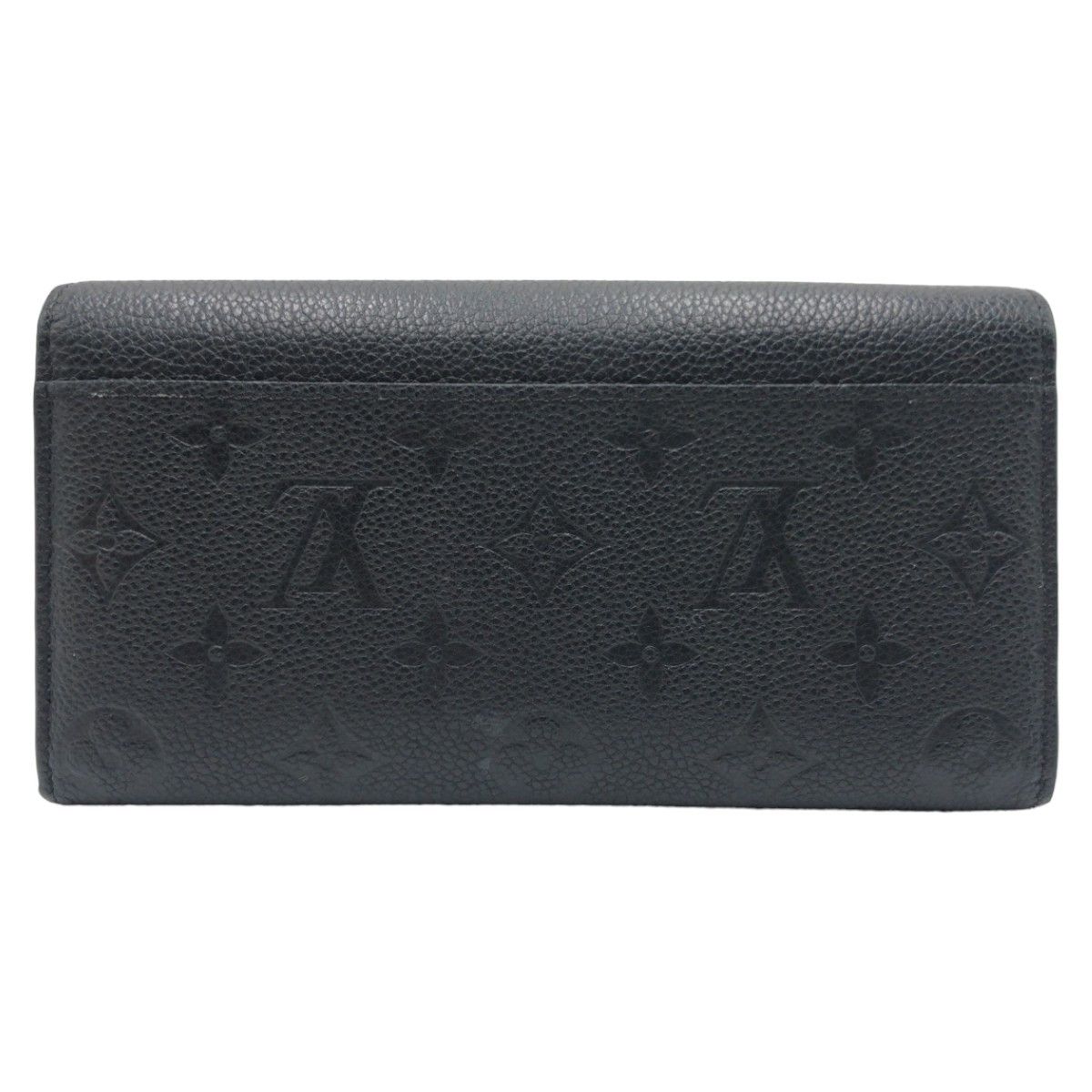 Louis Vuitton Louis Vuitton Louis Vuitton Monogram Empreinte Long Wallet Black Canvas Long Wallet M61182 in Very Good Condition Size ONE SIZE - 2 Thumbnail