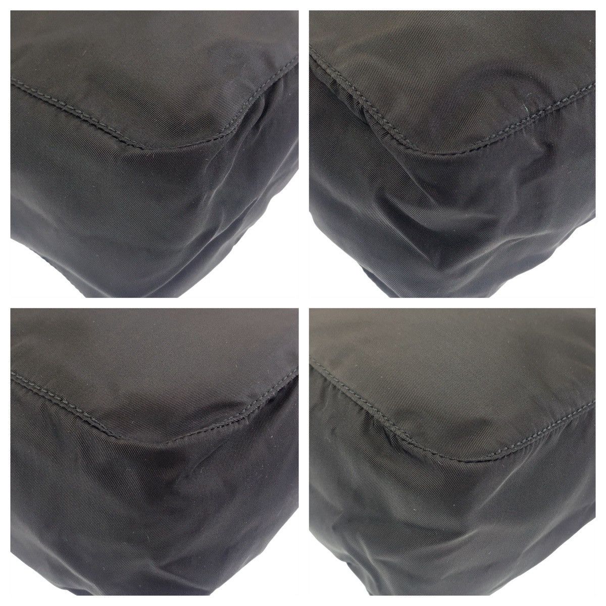 Prada Prada Prada Nylon Tessuto Logo Tote Bag Canvas Tote Bag 407702 in Very Good Condition Size ONE SIZE - 3 Thumbnail