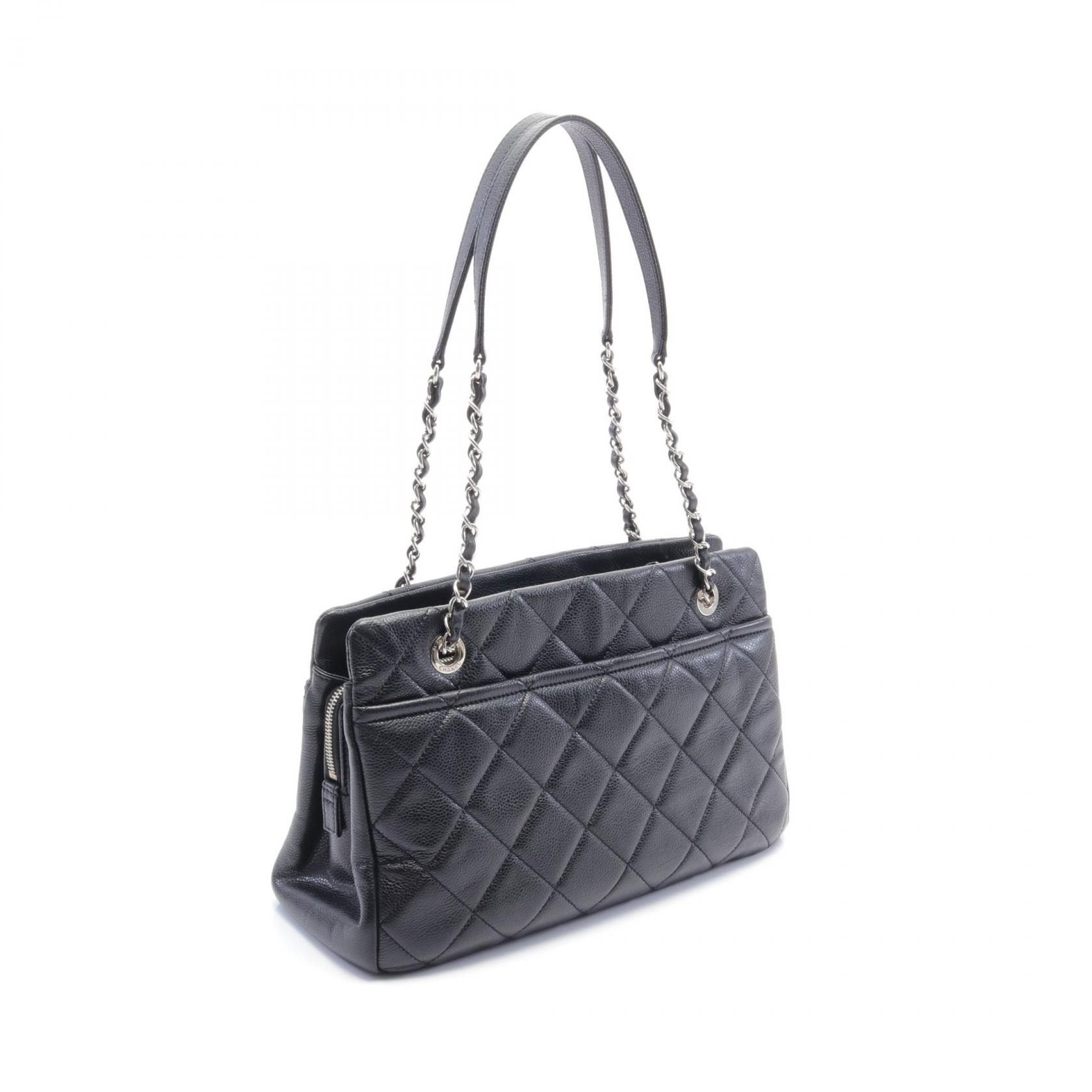 Chanel Chanel CC Caviar Timeless Tote Leather Tote Bag A67294 in Very Good Condition Size ONE SIZE - 2 Thumbnail