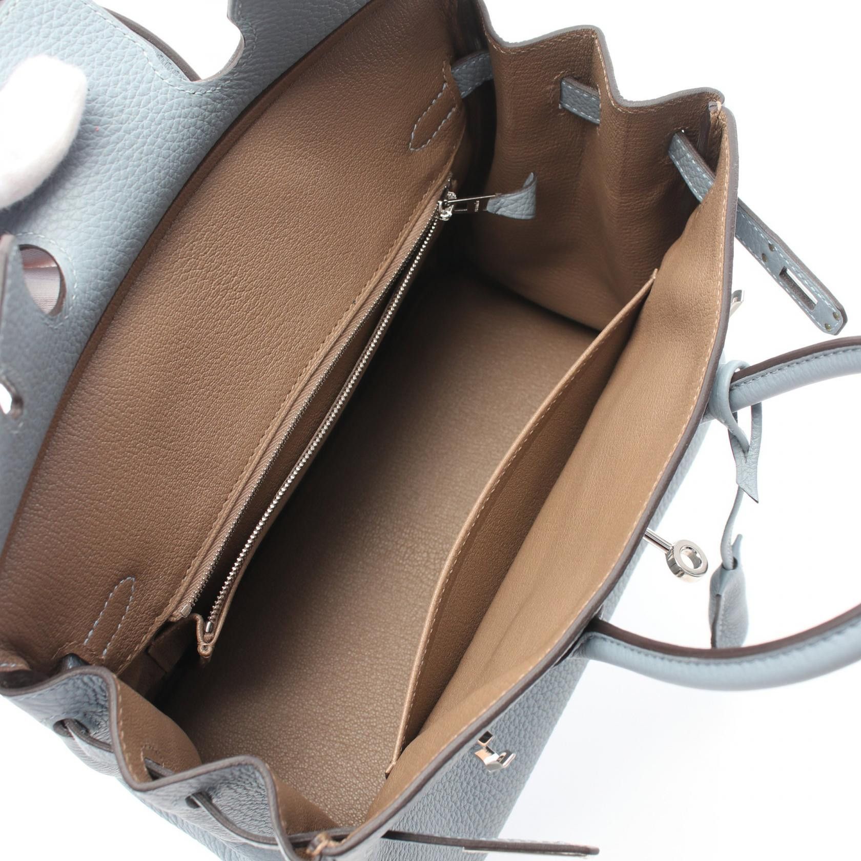 Hermes Hermes Birkin 25 Leather Handbag in Great Condition Size ONE SIZE - 3 Thumbnail
