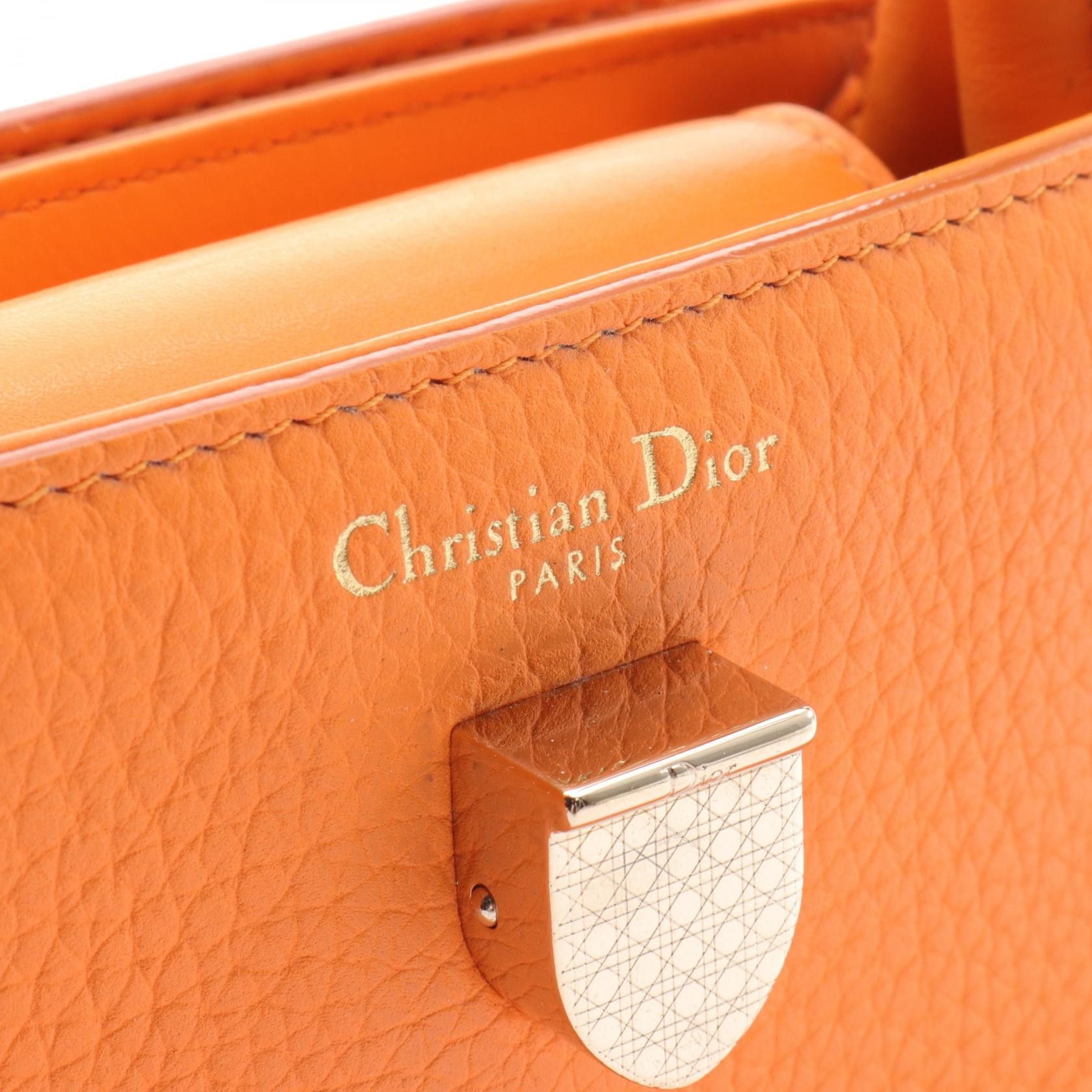 Dior Dior Mini Diorever Bag Leather Handbag in Very Good Condition Size ONE SIZE - 4 Thumbnail
