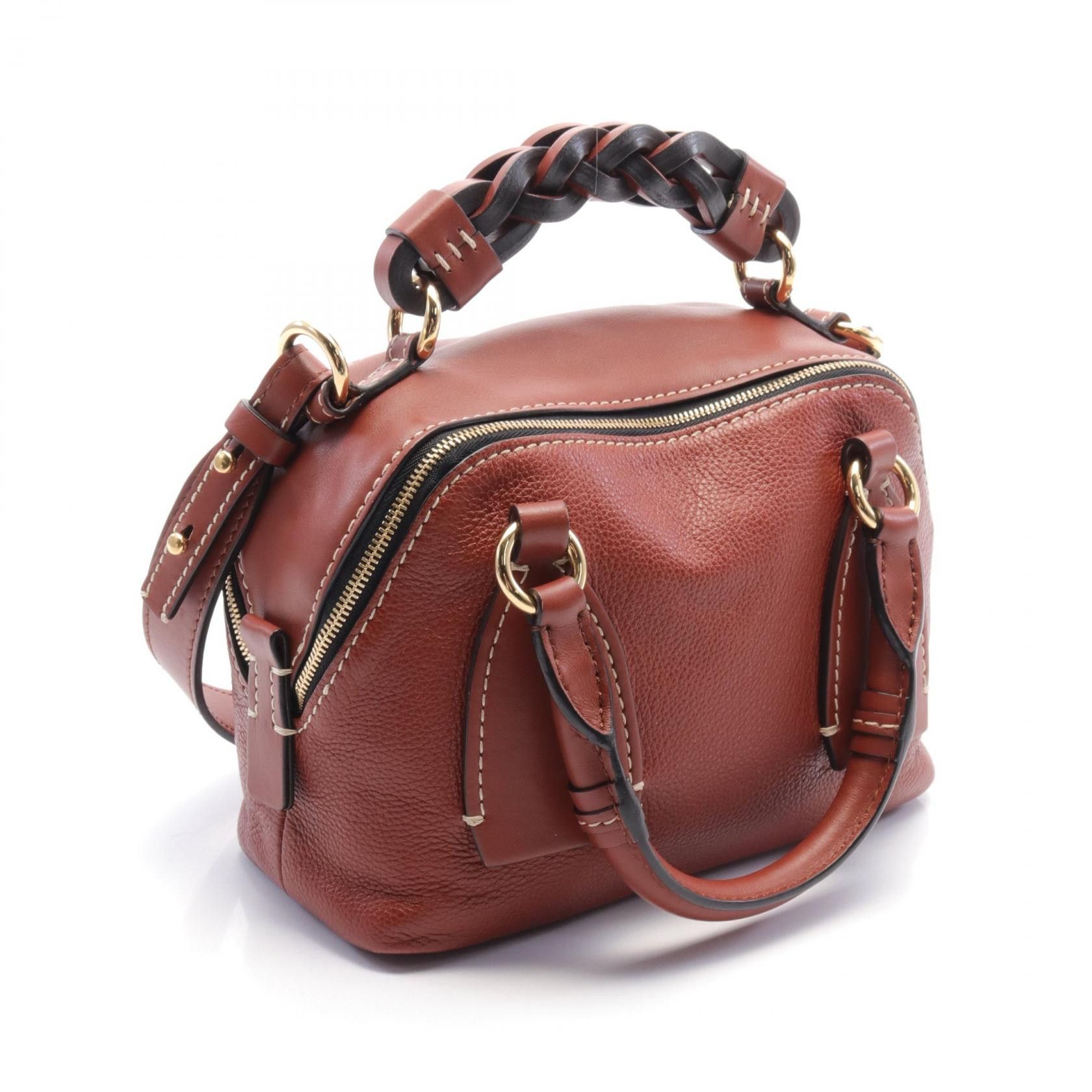 Chloe Chloe Daria Medium Day Bag Leather Handbag in Very Good Condition Size ONE SIZE - 2 Thumbnail